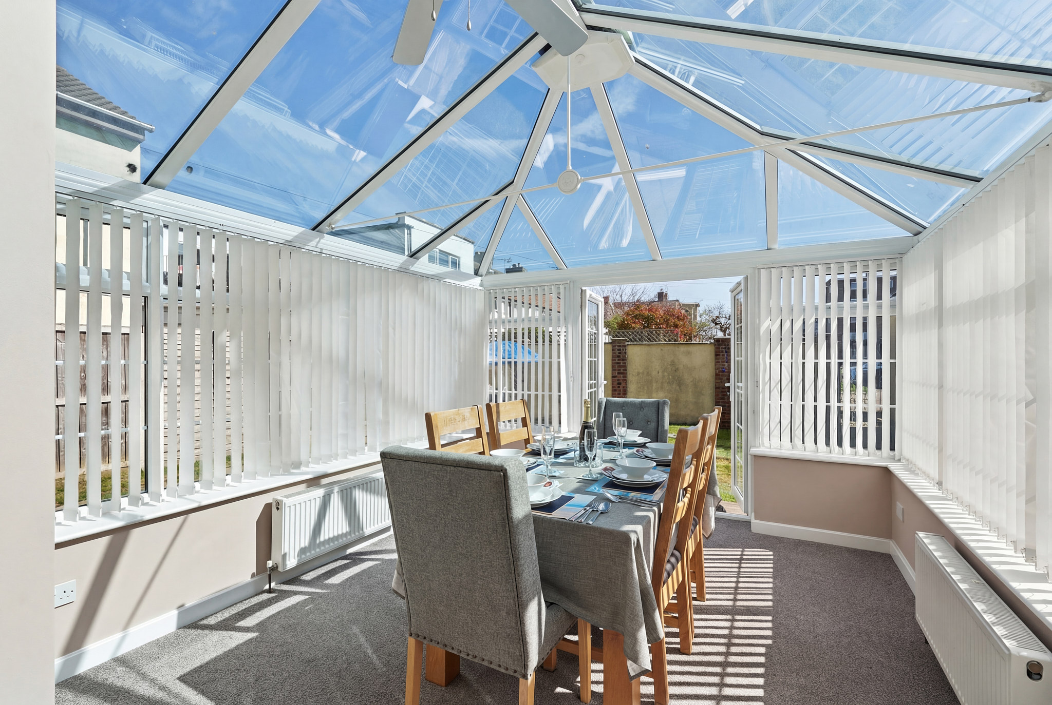 Dining space at Silver Seas